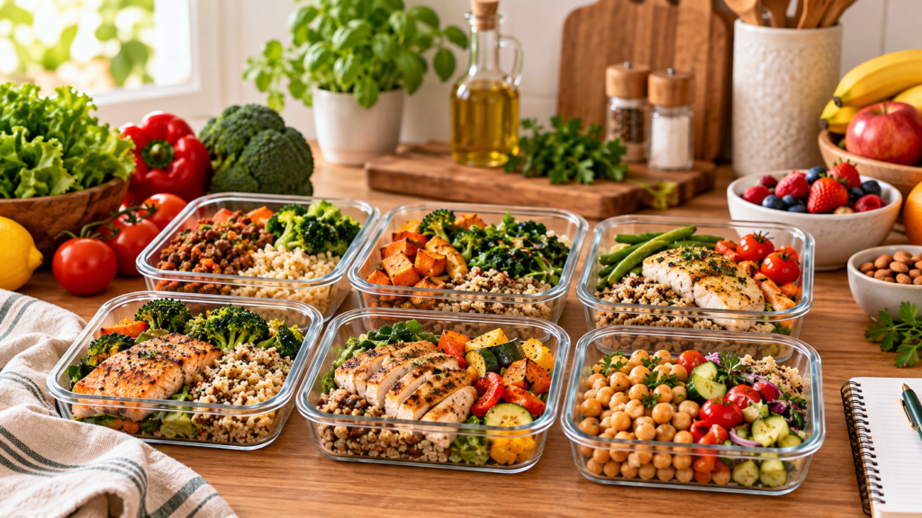 Cardápio semanal +40 com refeições variadas e alimentos caseiros